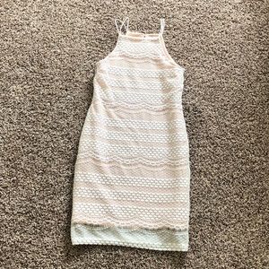 Gianni Bini bodycon halter lace dress